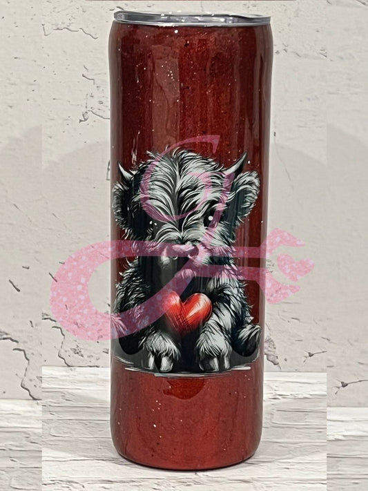 Lush Deal - Burgundy Highland Cow